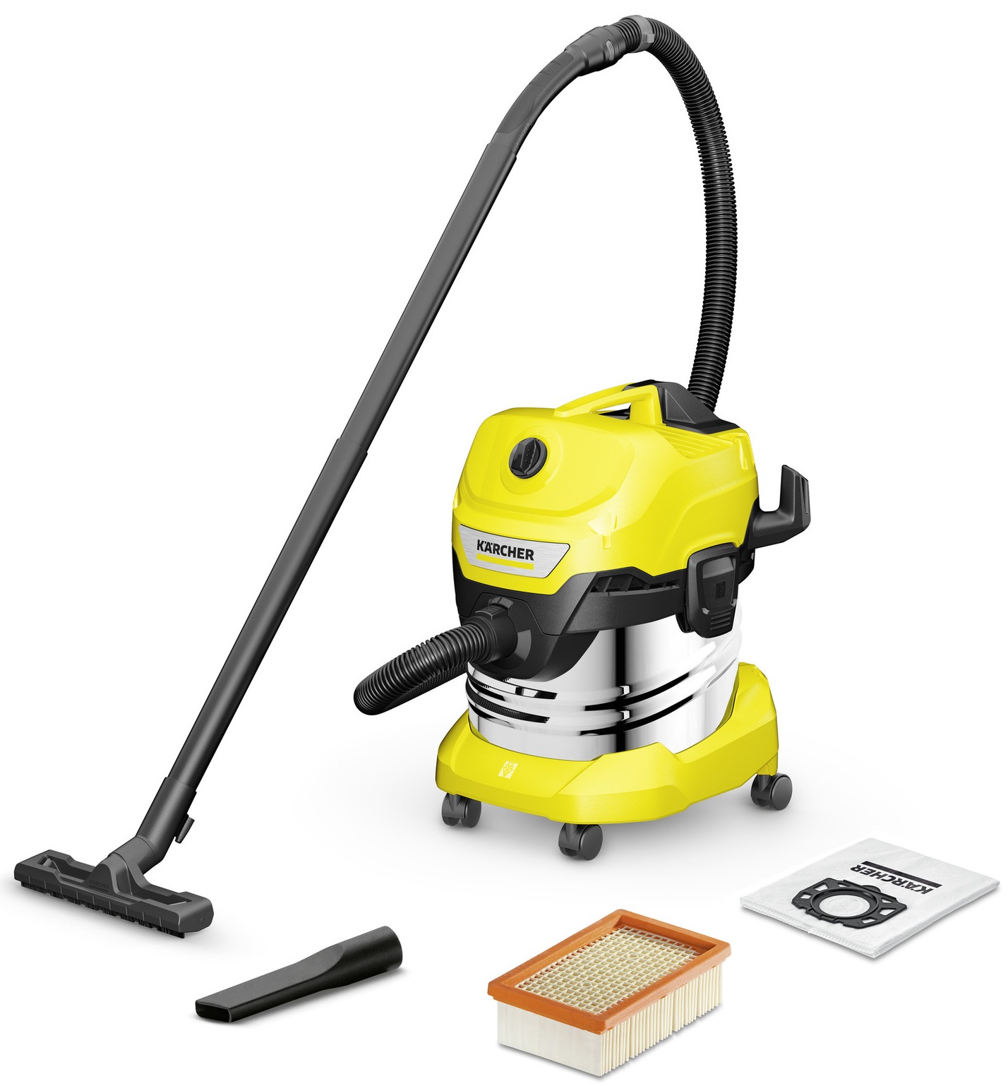 Пылесос Karcher WD 4 S V-20/5/22 сухая и влажная уборка - купить по цене 17  490 ₽ в ДоброСтрой Астрахань